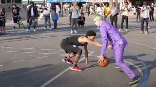The Joker & Harley Quinn 2v2 Basketball.. My first public date EVER