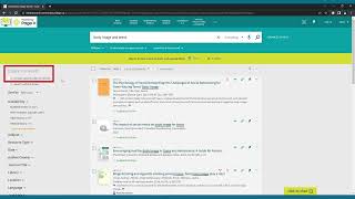 Searching Your Library Using a Discovery Layer
