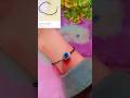 DIY Evil Eye Bracelet 😱#youtubeshorts #diyjewelry #shortvideo #diy #ytshorts