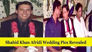 Shahid Khan Afridi Wedding Pics Revealed