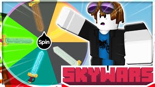 BedWARS *PRO* VS Wheel CHALLENGE.. | Roblox SkyWARS