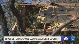 The 5NEWS Weather team evaluates storm damage across our area