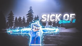 SICK OF⚡ | 4 Fingers + Gyroscope | PUBG MOBILE Montage