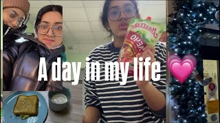 A DAY IN MY LIFE 📚| SELF COOKING IN HOSTEL 💗| PEP TALK 🩵😂