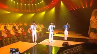 V.O.S - With U + I'm in trouble (V.O.S - Withe U + 큰일이다)  @ SBS Inkigayo 인기가요 090607