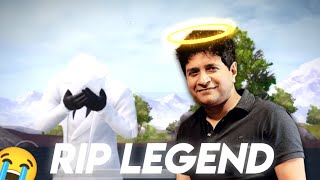 Legends Are Always Alive In Our Hearts - RIP LEGENDRY KK - 90 FPS BGMI MONTAGE and KK Mashup 💔😞