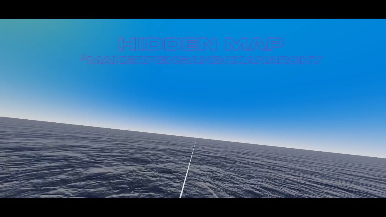 Hidden Map In Makerpensandboxanarchy Youtube
