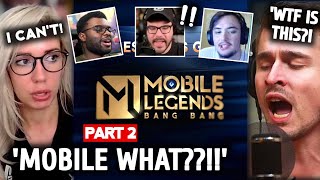 PART 2: FOREIGN STREAMERS REACTS TO MOBILE LEGENDS BEING NOMINATED BEST ESPORTS AT GAME AWARDS 2024