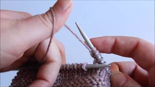 Backwards Loop Cast On For Knitting
