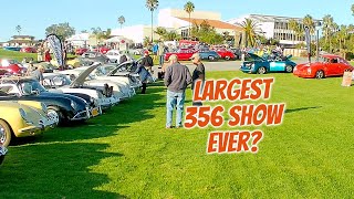 Unbelievable Gathering Of Porsche 356s - West Coast Holiday 2024