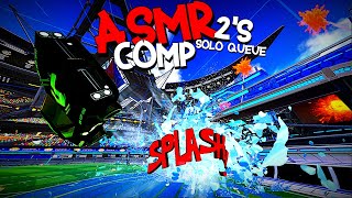 ASMR Rocket League COMP 2's Solo Queuing! [Gum Chewing🍬] [Diamond 3 Lobbies💤]