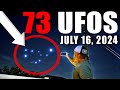 73 STRANGE Lights in the Sky! South Florida - July 16, 2024