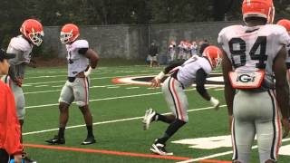 Video: Rico McGraw, Davin Bellamy return to practice