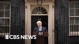 U.K. Prime Minister Boris Johnson pledges support for Ukraine following resignation announcement