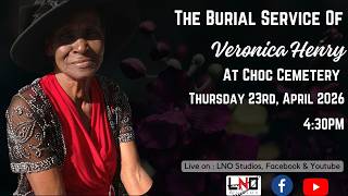 The Burial Service Of Veronica Henry