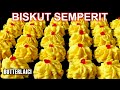 Resepi Biskut Semperit Klasik | Rangup, Cair Dimulut, Bunga Kekal Cantik | Biskut Raya