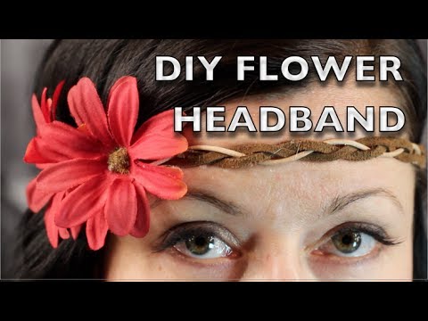 DIY Flower Headband - Bohemian DIY Flower Headband - Bohemian