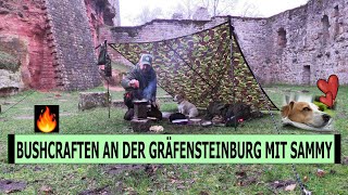 Bushcraften an der Gräfensteinburg bei Merzalben