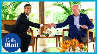 Rishi Sunak meets Joe Biden: Both condemn Russia Ukraine war amid Poland missile explosion