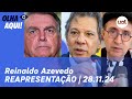 Reinaldo Azevedo: Bolsonaro não descarta fugir, Haddad e cortes de gastos: Olha Aqui Reapresentação