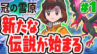 冠の雪原に伝わる伝説のポケモンとは!?追加シナリオを遊び尽くせ!!冠の雪原で最速実況Part1【ポケットモンスター ソード・シールド】