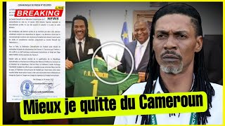 C'est pas possible : Rigobert Song surprend tout le Cameroun, la RCA a fait fort