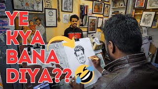 Caricature in 8 minutes | Kodikanal Lake | Places to visit in Kodiakanal