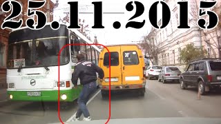 дтп  Подборка аварии и ДТП за 25.11.2015 Car Crash Compilation November Accidents 2015