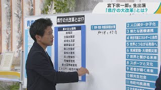 【青森県知事初当選　宮下氏生出演④】県庁の組織を大改革　全ての部局を総入れ替えへ