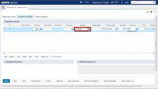 Unit4 Business World (Agresso) - Raising a Requisition Tutorial