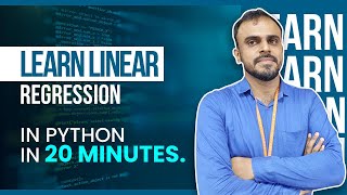 Learn Linear Regression in Python in 20 Minutes | How To Perform Linear Regression Using Jupyter