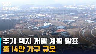 의왕 · 군포 · 안산 · 화성 진안 등 신규 택지 14만 호 공급 / SBS