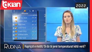 Rudina - Kapricot e motit/ Si do të jenë temperaturat këtë fundjavë