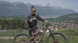 How the Queen of Crankworx sets up her bike for Speed \u0026 Style | Vaea Verbeeck | Crankworx Innsbruck