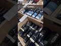 Wine collection at Costco