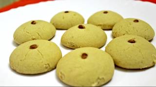 Wheat Flour Nankhatai/गेहू के आटे कि नानखटाई/बिना ओव्हन/Eggless Indian Cookie/Without Oven