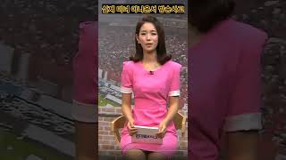 (방송사고)미녀 아나운서 아슬아슬한 방송22