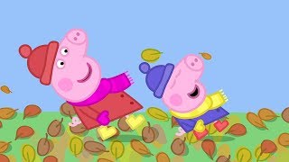 Świnka Peppa | Wietrzny Jesienny Dzien | Bajki Po Polsku | Peppa po Polsku