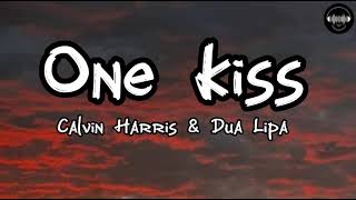 Calvin Harris and Dua Lipa - ONE KISS (lyrics video)