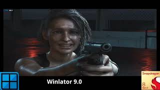 Resident Evil 3 Remake batalla final Winlator 9.0