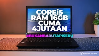 LAPTOP CORE i5 PAKE RAM 16GBCUMA 4JUTAAN | TOSHIBA DYNABOOK R73