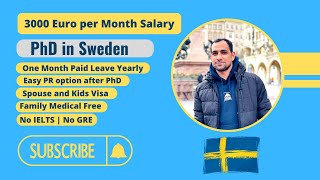 How to Find PhD in Sweden 2024 | Fully Funded PhD | Free Study in Sweden