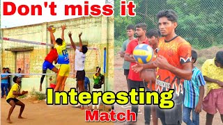 Gayle Frds ( vs ) Ikkadu | match on interesting 🔥 | 26-26 each point 👍 | tnvolleys #volleyballmatch