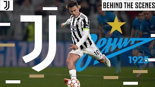 BTS as Juventus Secure Last 16 Spot! | Juventus 4-2 Zenit | Inside Allianz Stadium