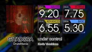 【GITADORA】 under control (MASTER ~ BASIC) Drum