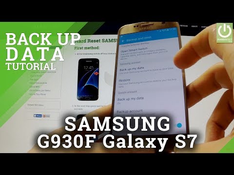 How to Back Up Data with a Samsung Account - SAMSUNG G930F Galaxy S7 BackUp How to Back Up Data with a Samsung Account - SAMSUNG G930F Galaxy S7 BackUp