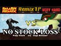 Smash Remix - Classic Mode Remix 1P Gameplay with Polygon Yoshi (VERY HARD) No stock loss