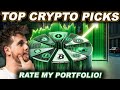 TOP CRYPTO PICKS (Rate My Portfolio!)