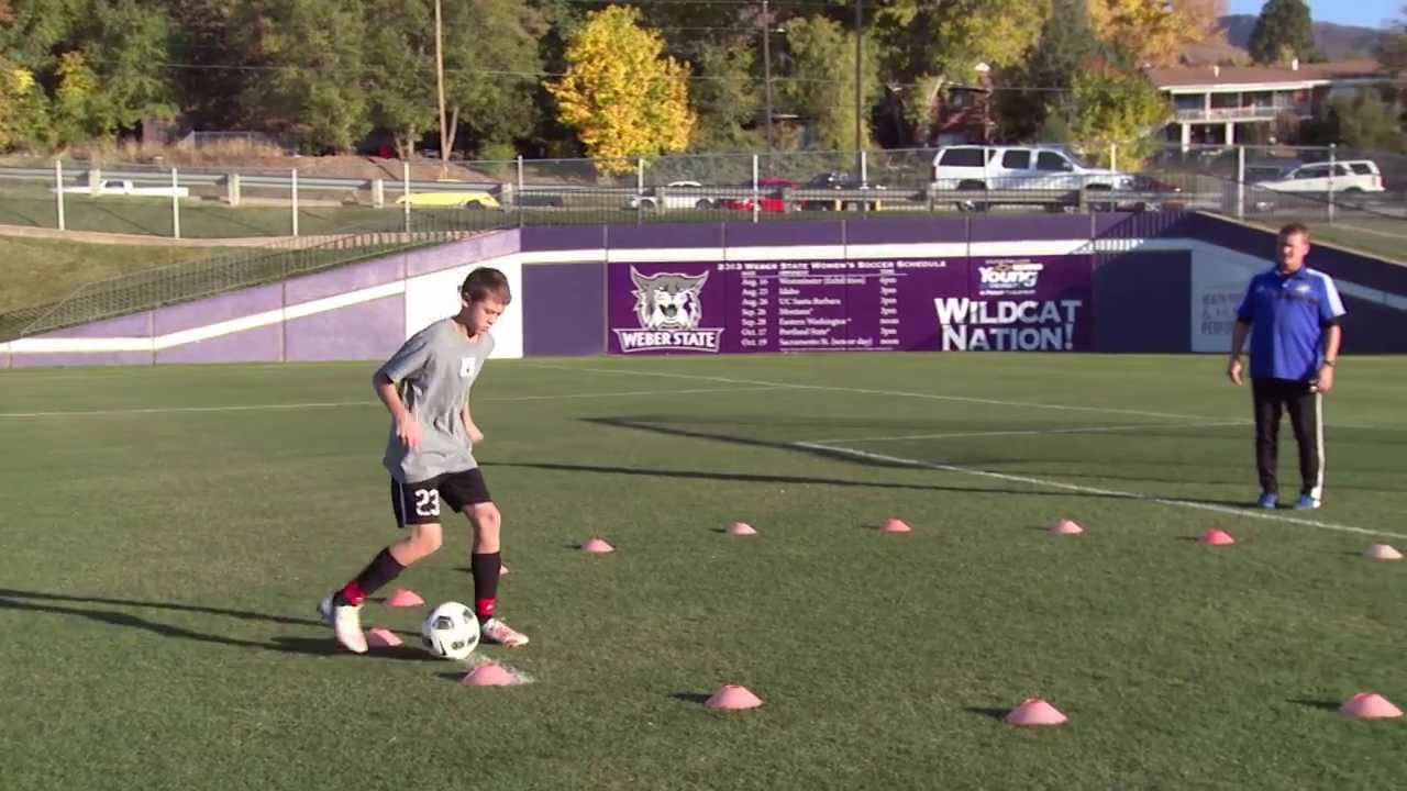 Basic Youth Soccer Drills Dribbling 5 Youtube