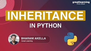 Inheritance in Python | Python Inheritance | Python for Beginners | Great Learning
